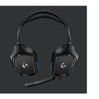 Logitech G432 Gaming Headset, 7.1 Virtual Surround Sound, Compatible with PC, Xbox, PS4, Switch or Mobile Device Via 3.5mm Connection or USB DAC, 50mm Audio Drivers, Enlarged 6mm Mic with Mute Feature Logitech G432 Gaming Headset, 7.1 Virtual Surround Sound, Compatible with PC, Xbox, PS4, Switch or Mobile Device Via 3.5mm Connection or USB DAC, 50mm Audio Drivers, Enlarged 6mm Mic with Mute Feature